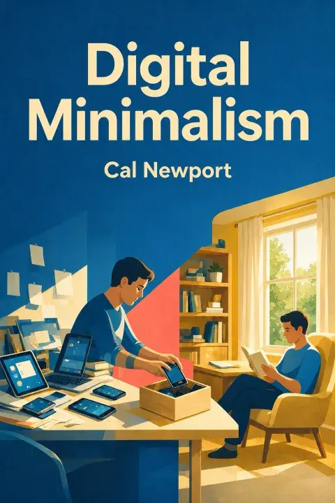 Digital Minimalism by Cal Newport cover